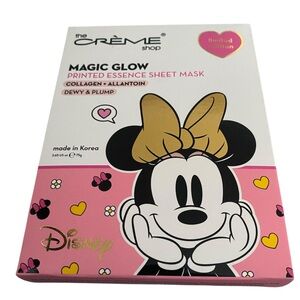 The Creme Shop Magic Glow Sheet Mask Minnie Collagen Disney NEW